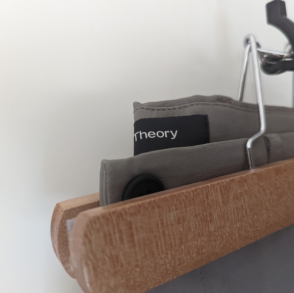 Men's Theory slacks, 3 colors, Navy, Khaki, Army Green - Polyamide, Elastane - Picture 4 of 7